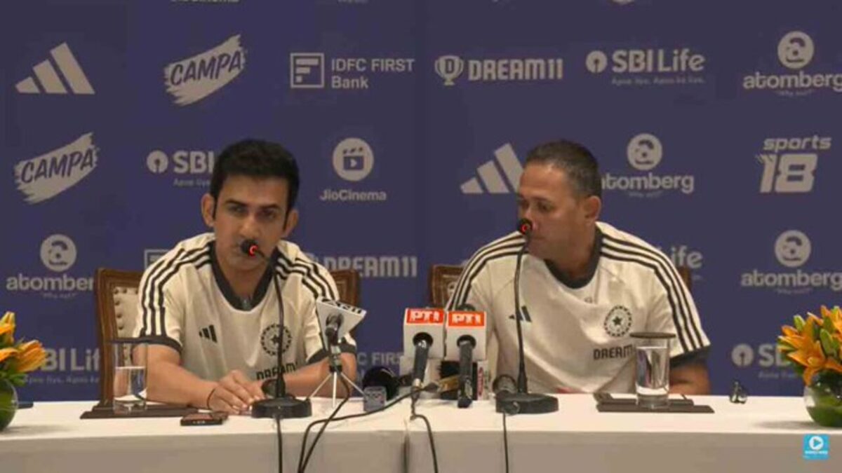 Gautam Gambhir and Ajit Agarkar.