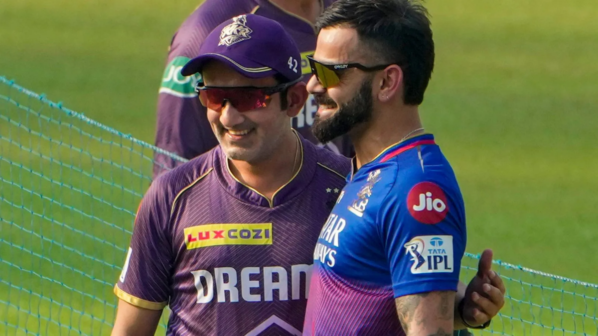Virat Kohli and Gautam gambhir