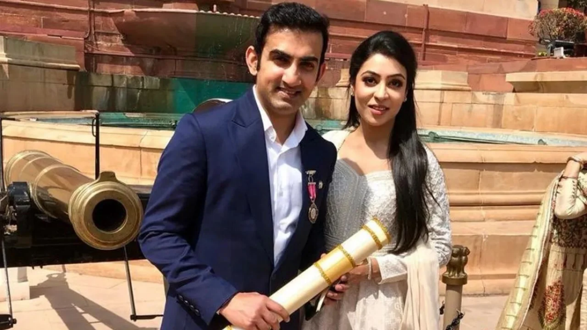 Gautam Gambhir and Natasha Gambhir Photo- Instagram