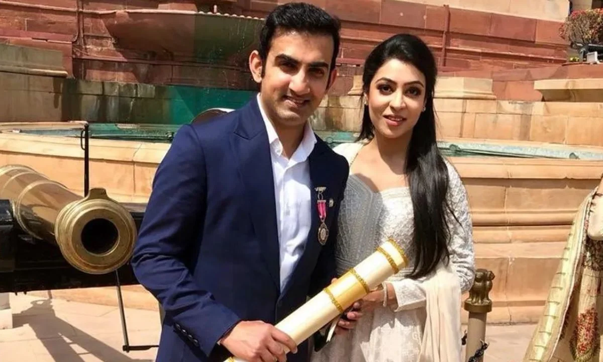 Gautam Gambhir and Natasha Gambhir Photo- Instagram