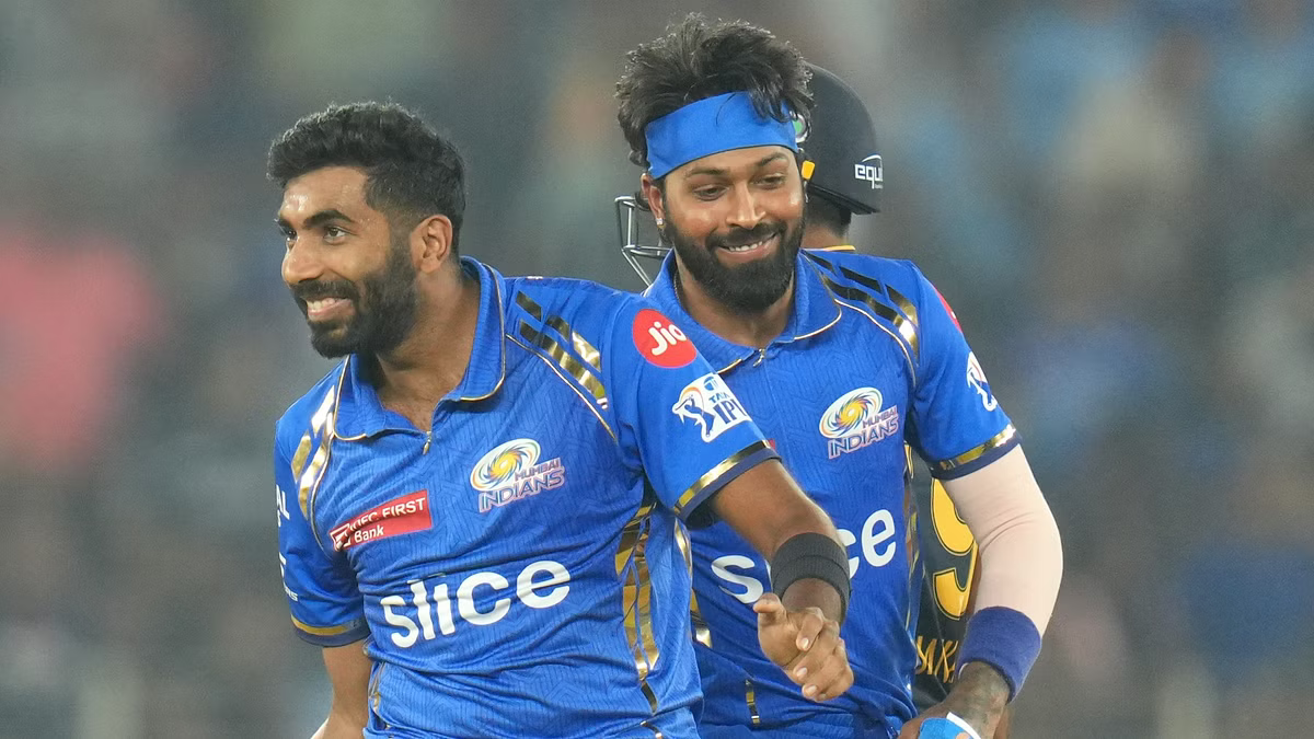 Jasprit Bumrah and HArdik Pandya. Photo-IPL