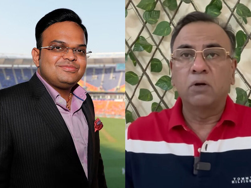 Jay Shah and Basit Ali. Photo- X