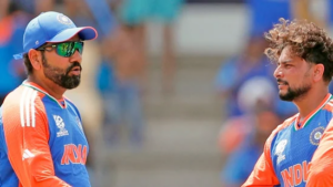 “Rohit Bhai Has Always Supported Me”- Kuldeep Yadav 2 Kuldeep Yadav and Rohit sharma. Photo- Getty