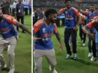 Watch- Virat Kohli And Rohit Sharma’s Brilliant Dance Moves Spark Off Indian Team’s Celebration