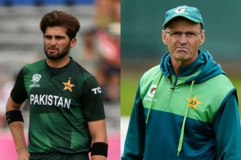 Shaheen Afridi and Gary Kirsten