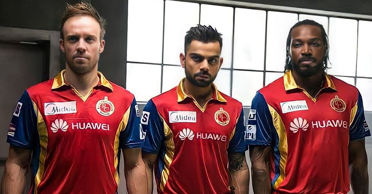 Virat Kohli, AB de Villiers and Chris Gayle for RCB