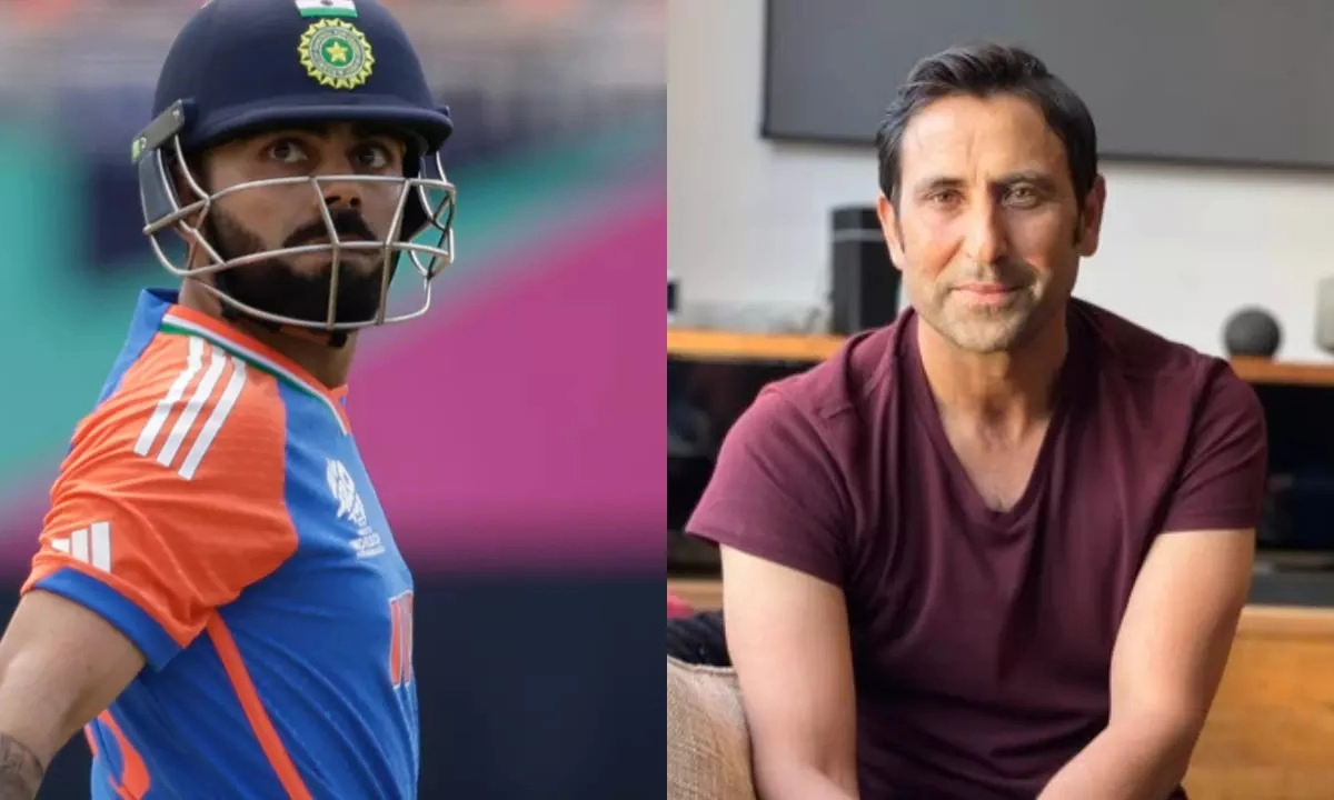 Virat Kohli and Younis Khan. Photo- X