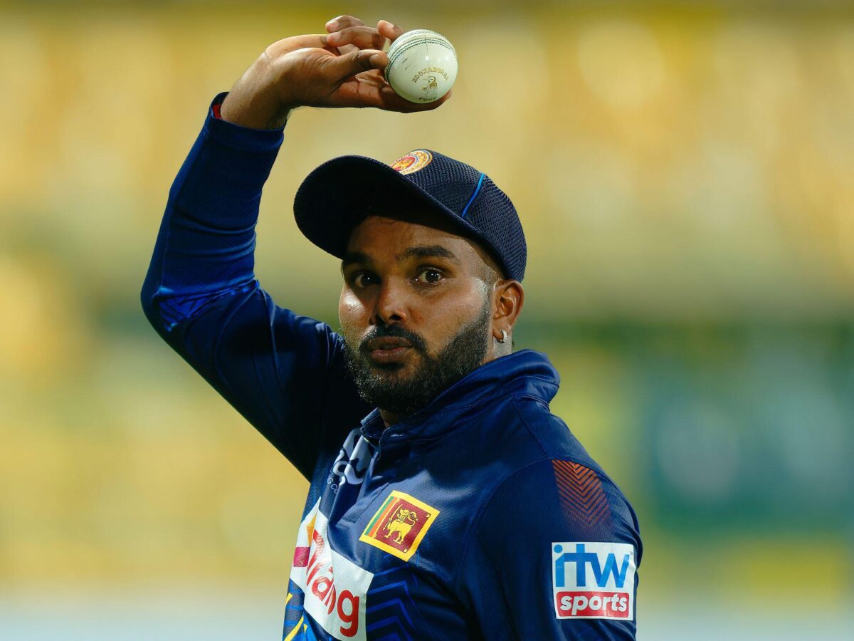 Wanindu Hasaranga. Photo- Viraj Kothalwala/Alamy Live News