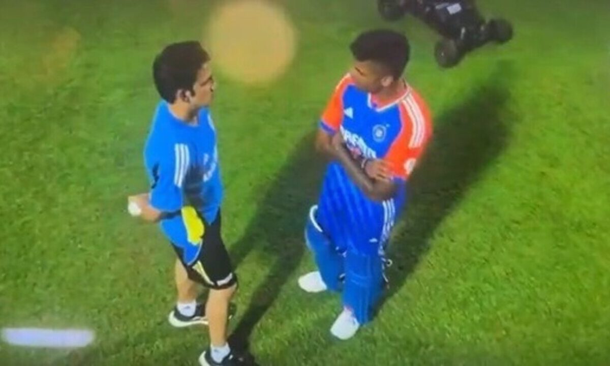 Gautam Gambhir and Suryakumar Yadav.