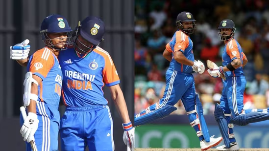 Yashasvi Jaiswal, Shubman Gill and Rohit Sharma, Virat kohli. Photo- Getty