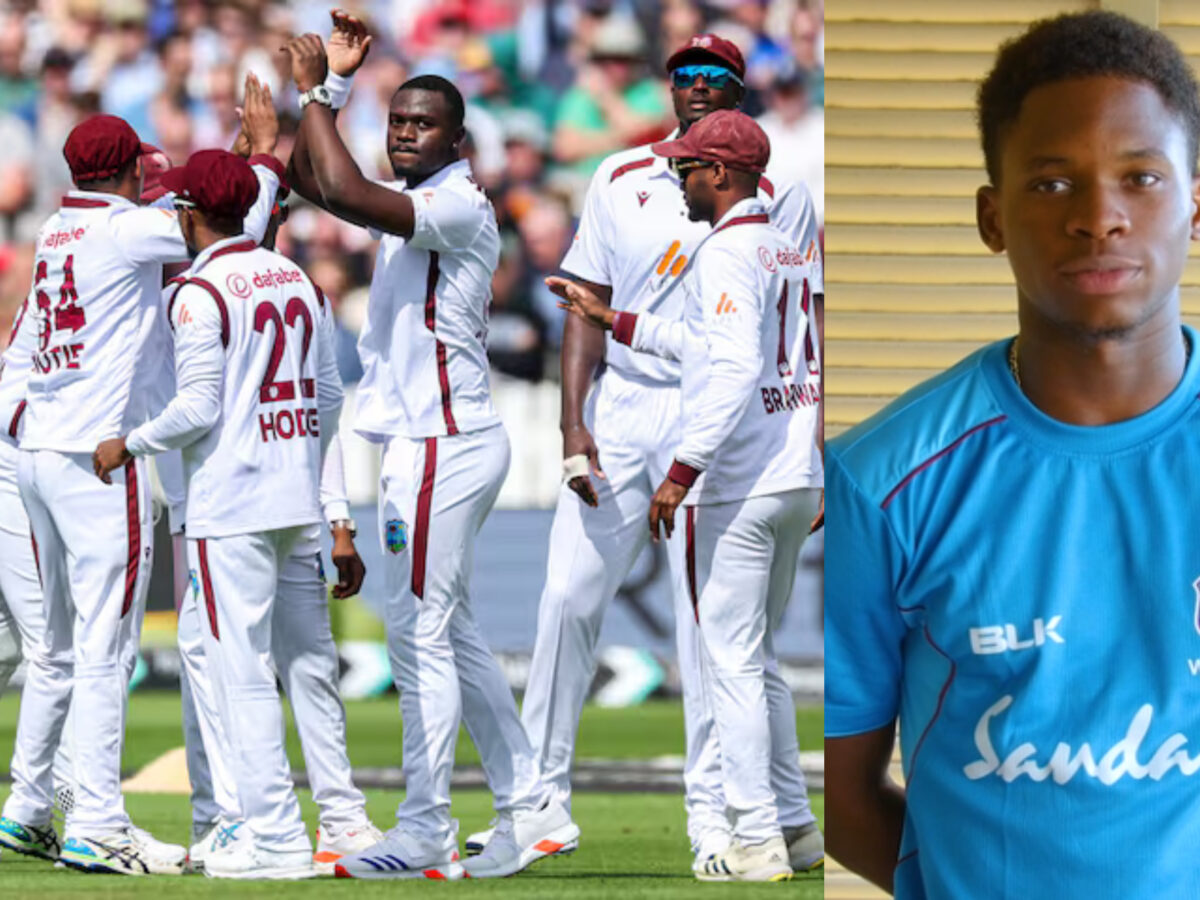 West Indies and Keacy Carty. Photo- CWI