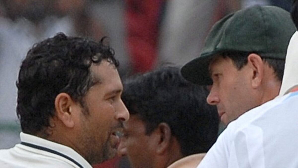 Sachin Tendulkar and Ricky Ponting.