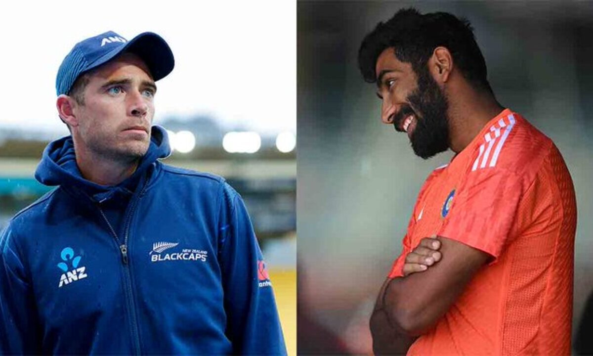 Tim Southee and Jasprit Bumrah.