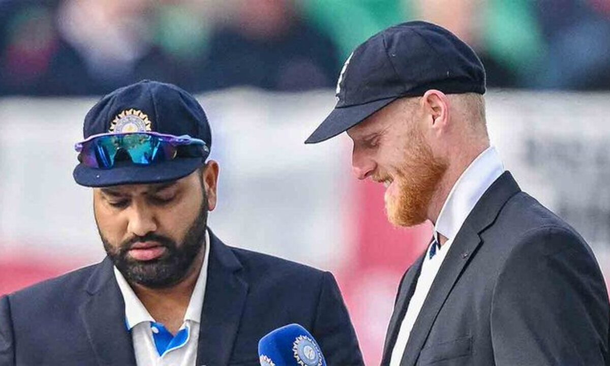England captain Ben Stokes and Indian captain Rohit Sharma.