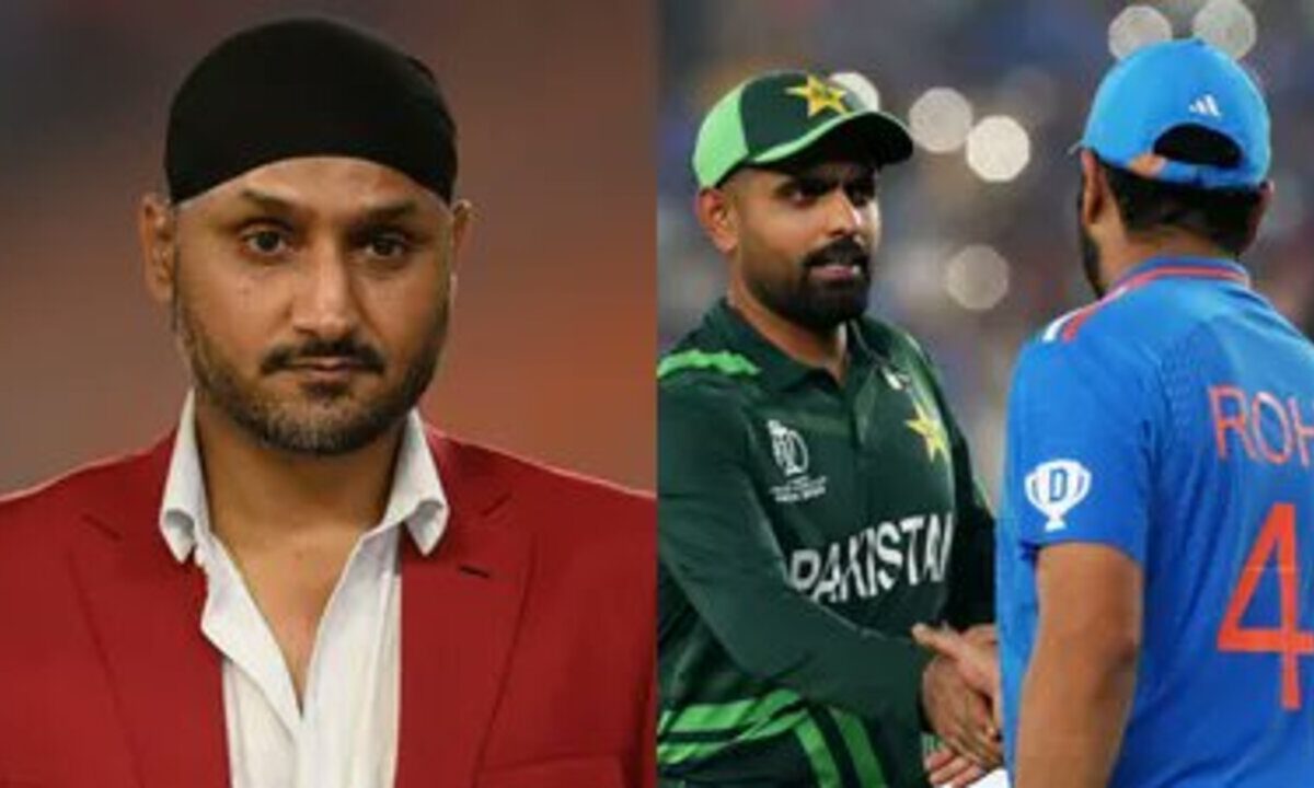 Harbhajan Singh, India captain Rohit Sharma and Pakistan captain Babar Azam.