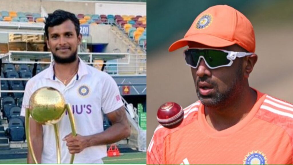 T Natarajan and Ravichandran Ashwin.