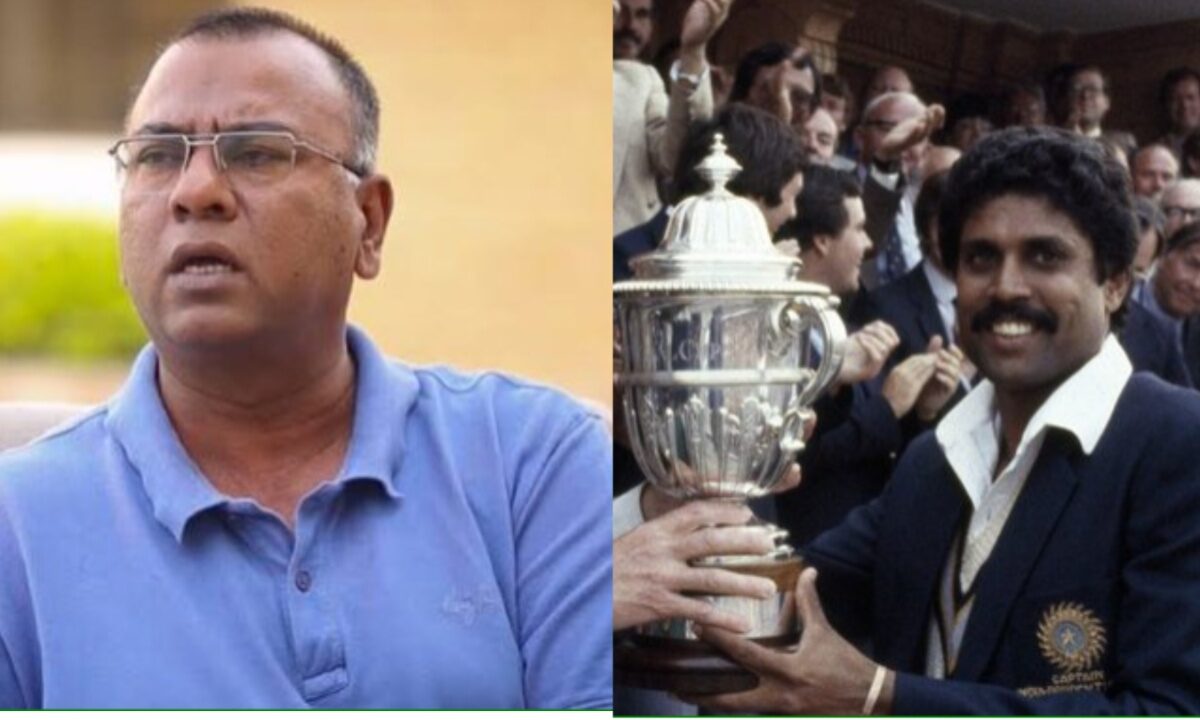 Basit Ali and India's Kapil Dev.