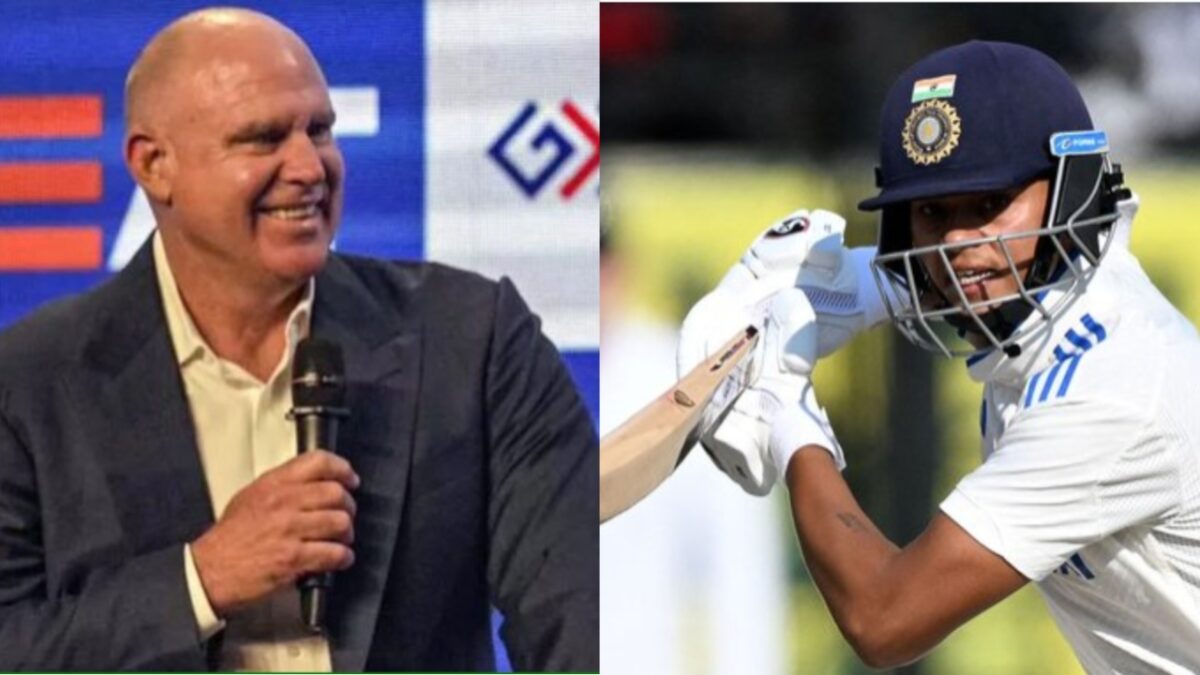 Matthew Hayden and Yashasvi Jaiswal.