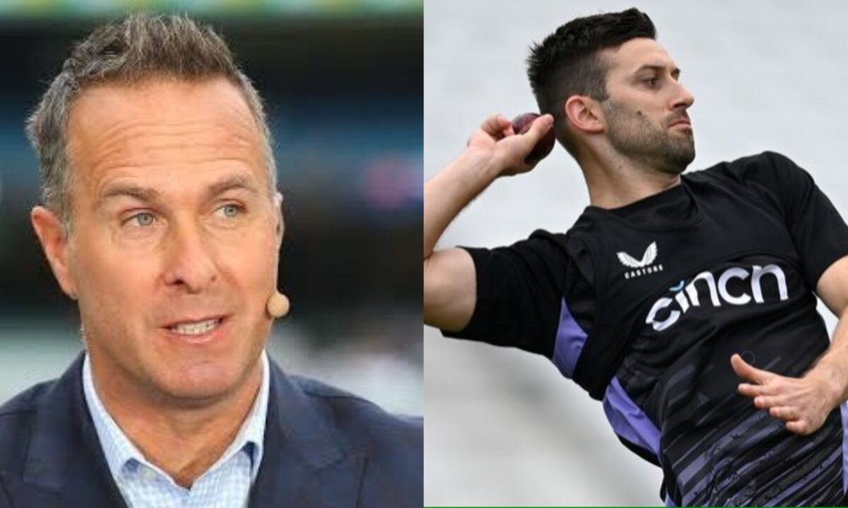 Michael Vaughan and Mark Wood.