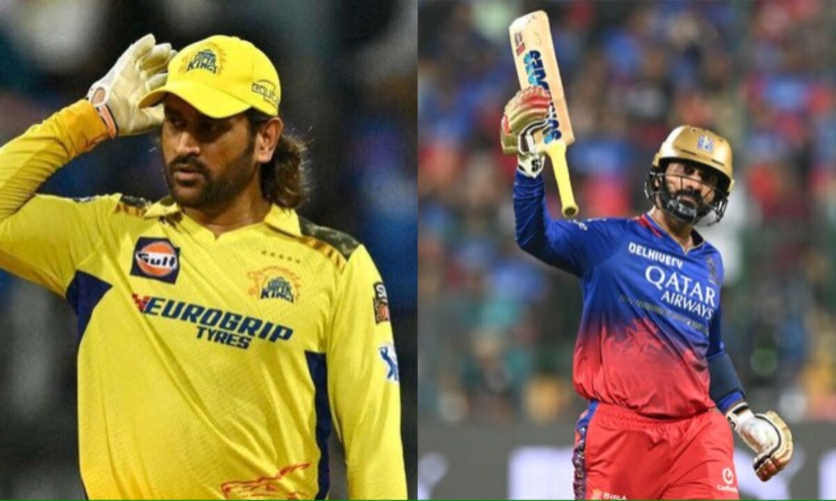 MS Dhoni and Dinesh Karthik.