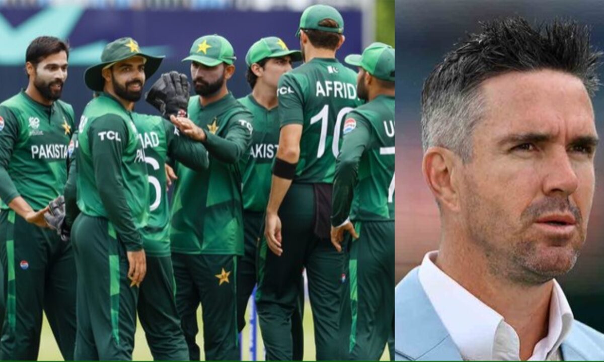 Pakistan Team and Kevin Pietersen.