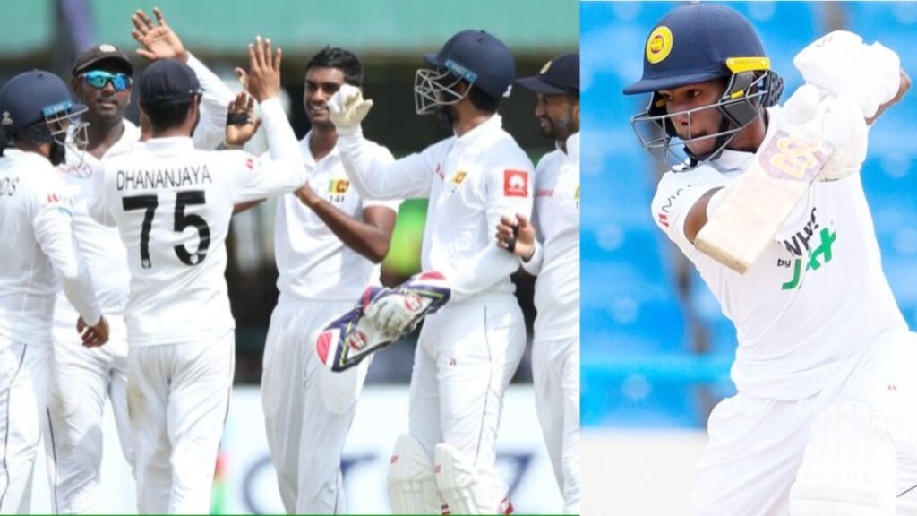 Pathum Nissanka and Sri Lanka Test side.