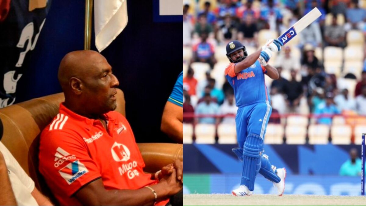 Viv Richards and Rohit Sharma.