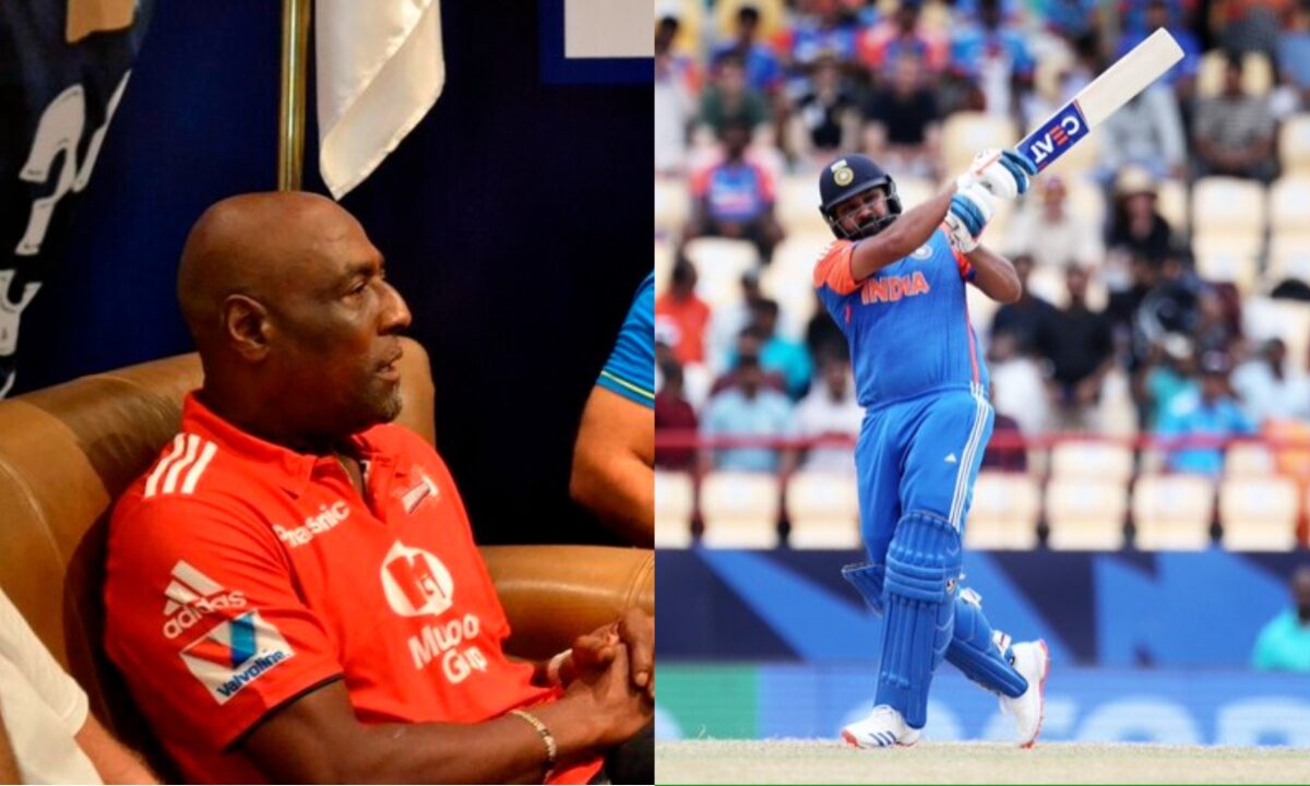 Viv Richards and Rohit Sharma.