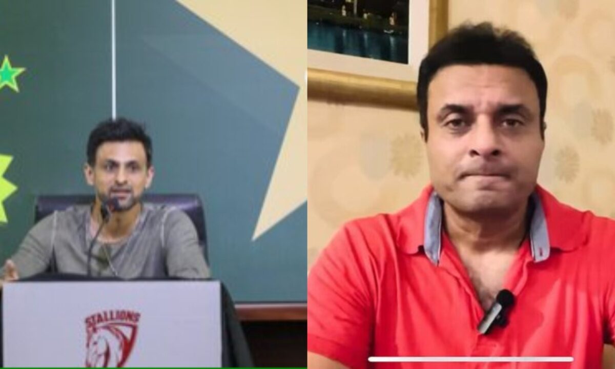 Pakistan's Mentor Shoaib Malik, and Tanveer Ahmed.