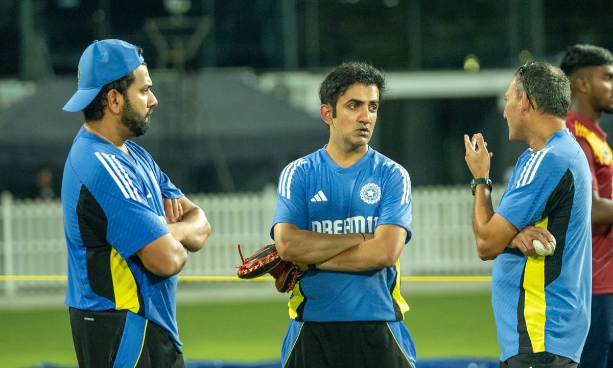 Rohit Sharma Gautam Gambhir Ajit Agarkar