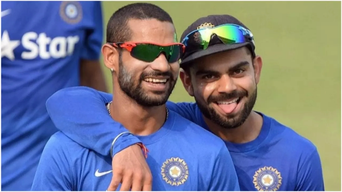 Shikhar Dhawan and Virat Kohli