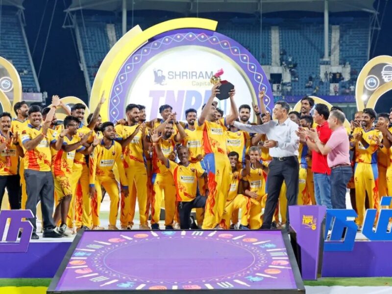 Watch: Ravichandran Ashwin Receives TNPL 2024 Trophy From World Cup Winning Coach
