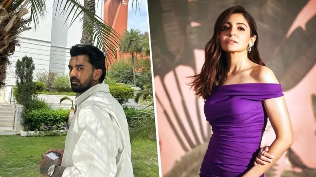 KL Rahul and Anushka Sharma.