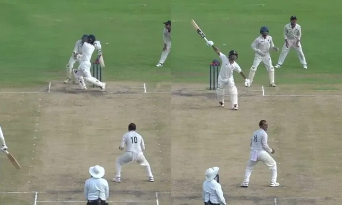 Ishan Kishan scores century.