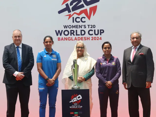 India, Bangladesh, Women's T20 World Cup 2024. Photo- ICC