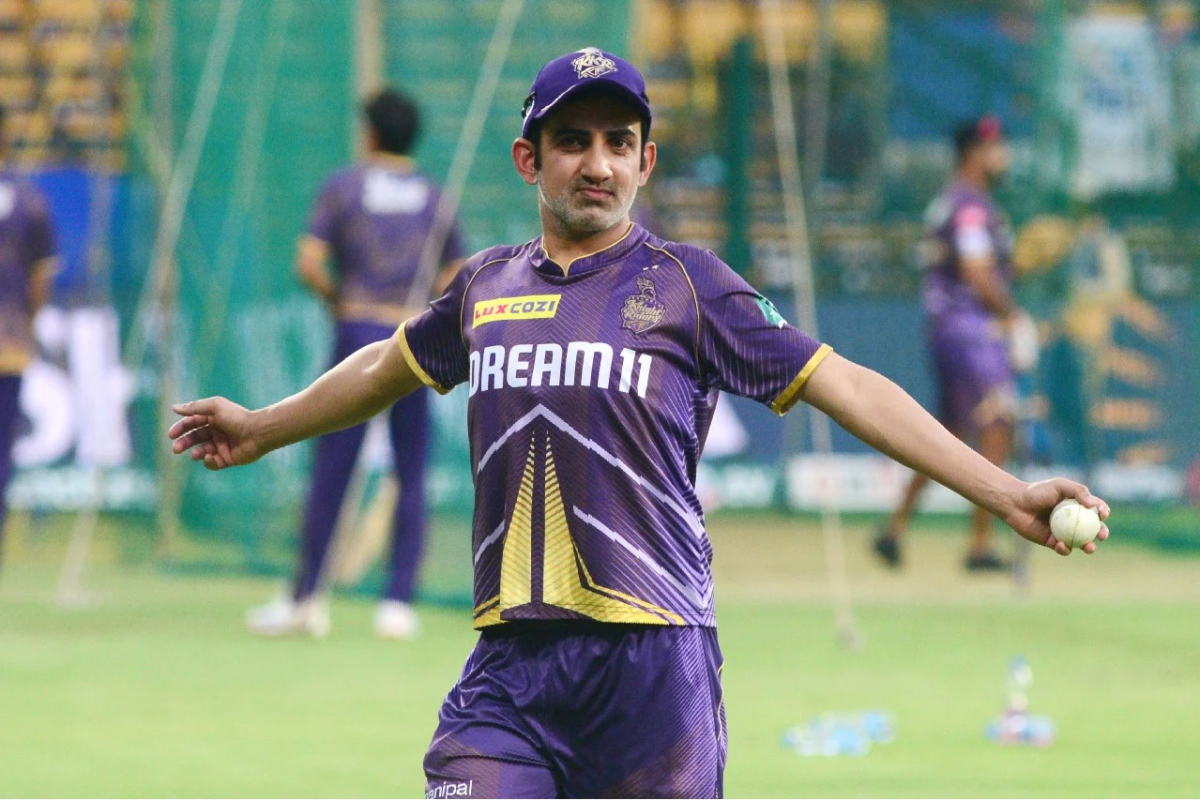 Gautam Gambhir. Photo- KKR Twitter