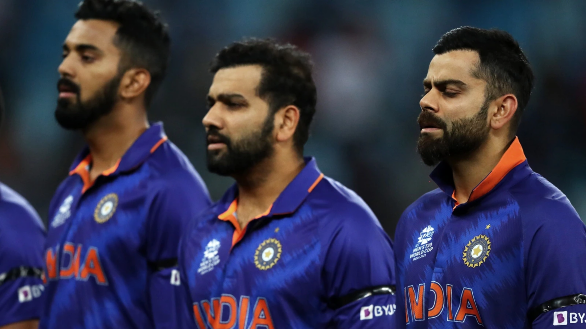 KL Rahul, Rohit sharma and Virat Kohli. Photo- Getty