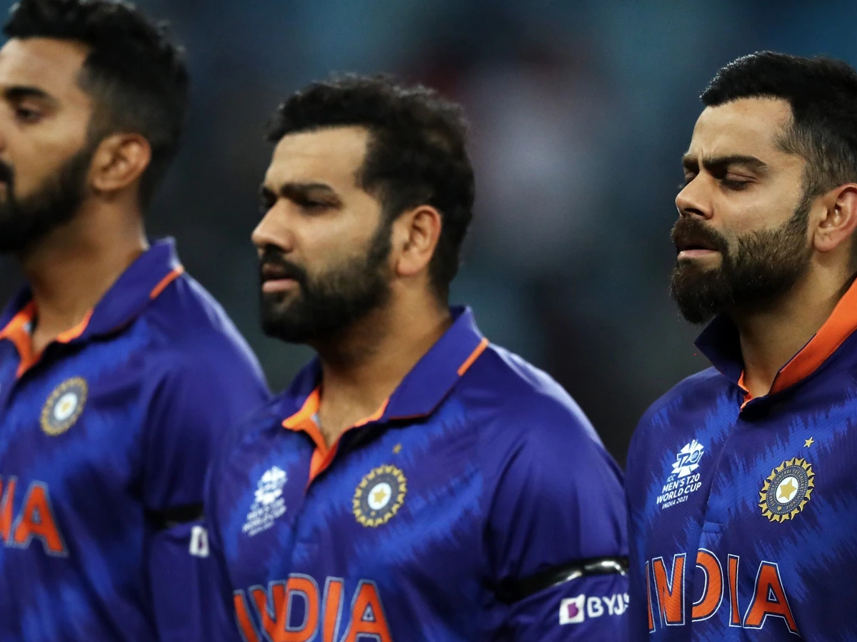 KL Rahul, Rohit sharma and Virat Kohli. Photo- Getty