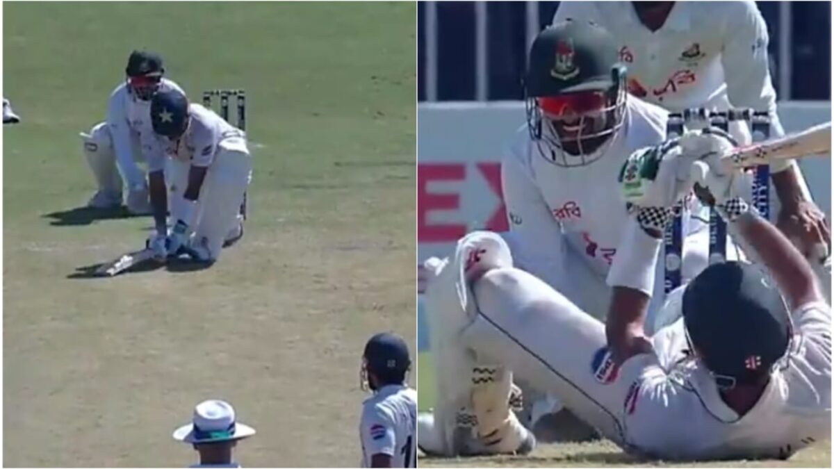 Babar Azam and Litton Das.