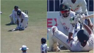 Babar Azam and Litton Das.