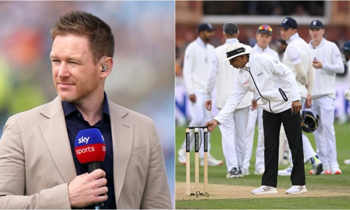 Former England captain Eoin Morgan.