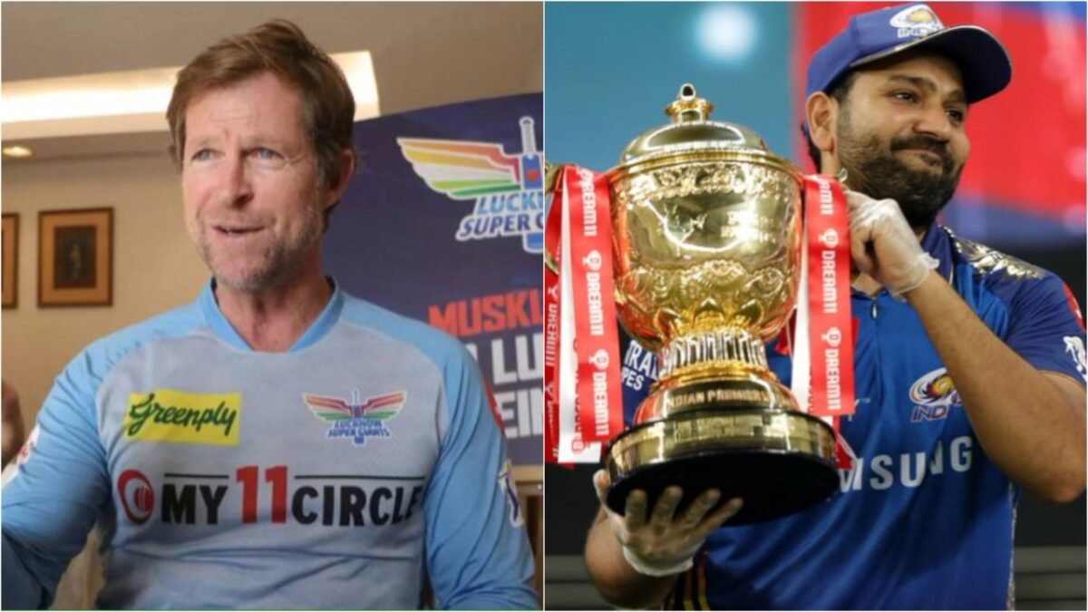 Jonty Rhodes and Rohit Sharma.