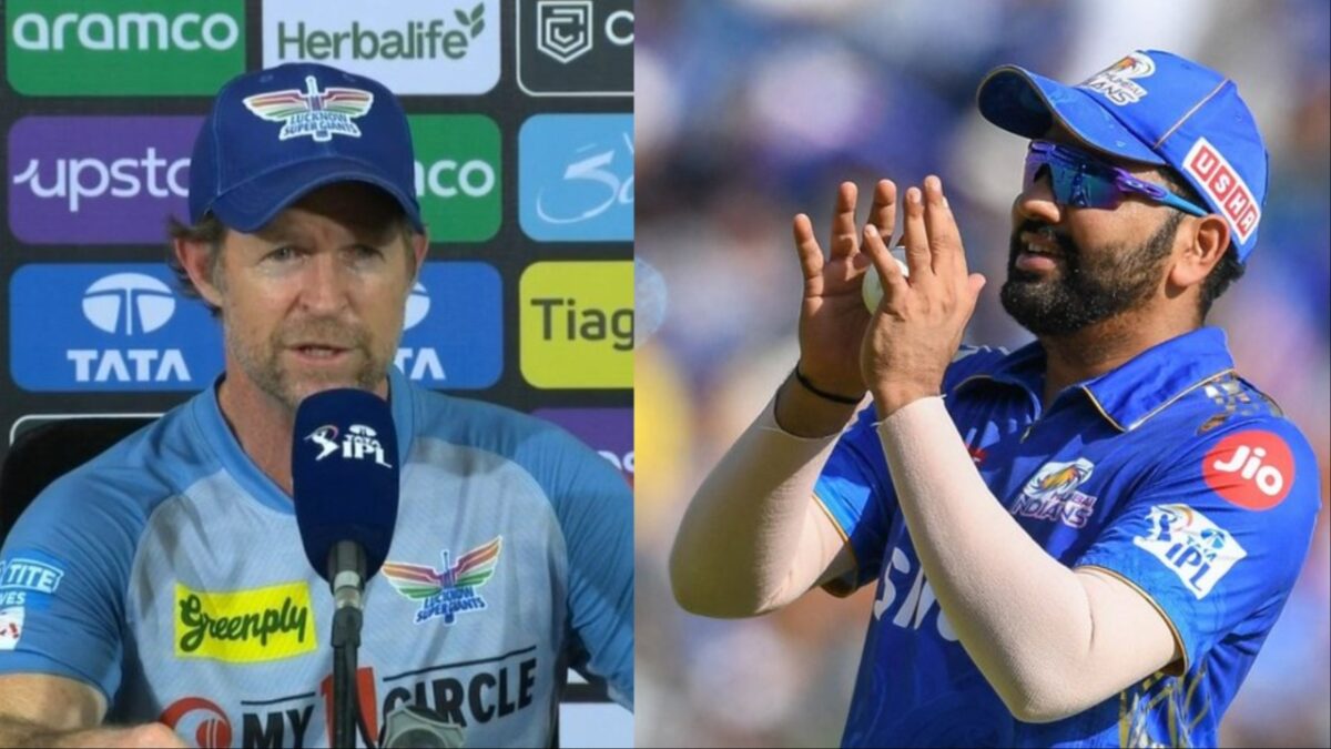 Rohit Sharma and Jonty Rhodes.