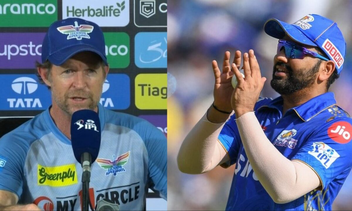 Rohit Sharma and Jonty Rhodes.