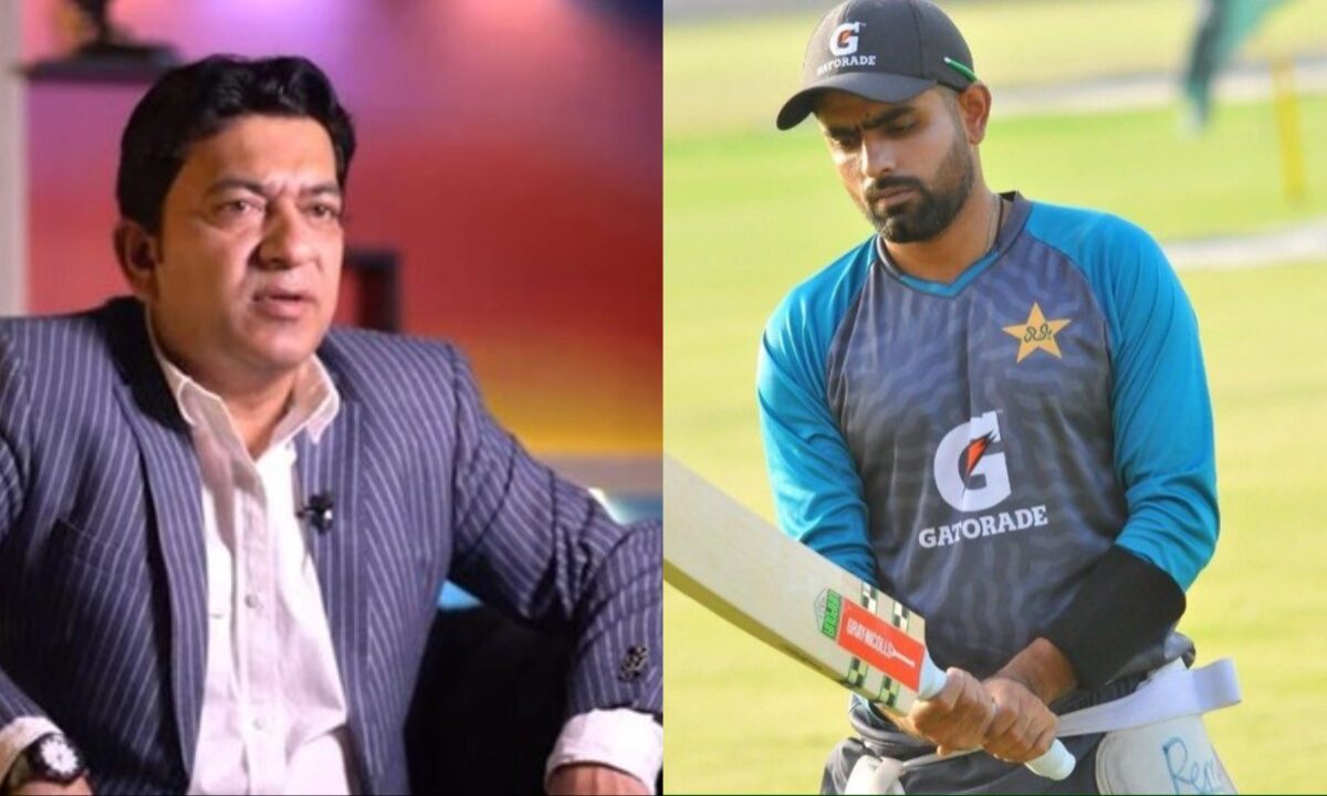 Hasan Raza and Babar Azam.