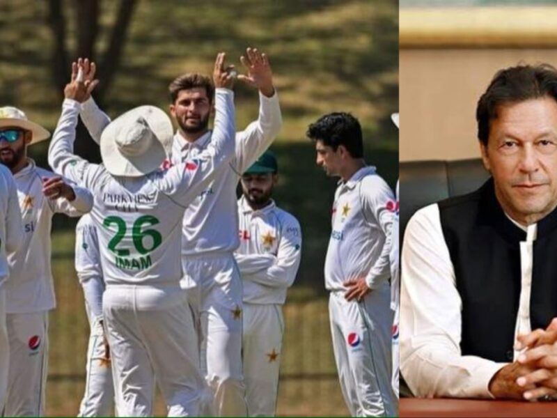 Imran Khan and Pakistan Test side.