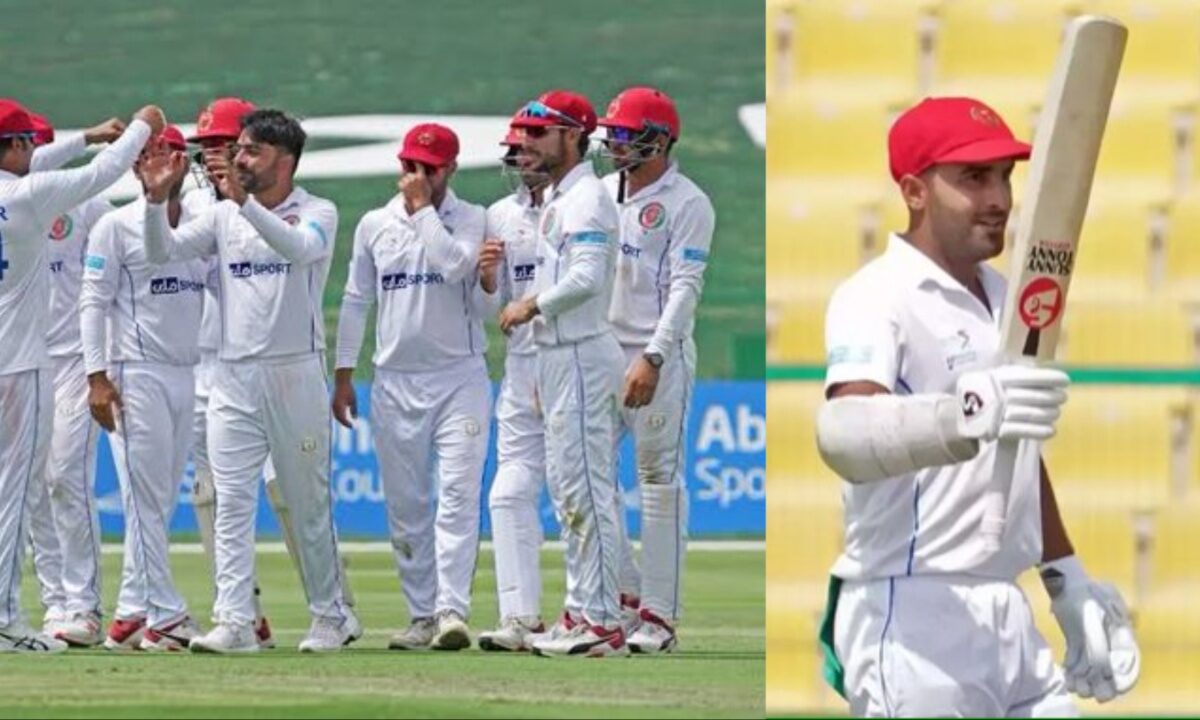 Hashmatullah Shahidi- the captain of the Afghanistan Test side.