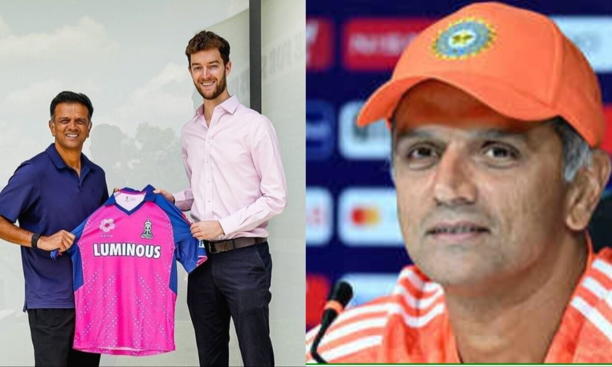 Rahul Dravid and Jake Lush McCrum.