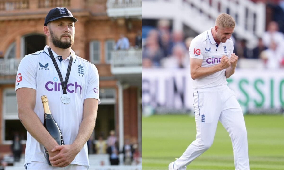 England pacers- Gus Atkinson and Olly Stone.