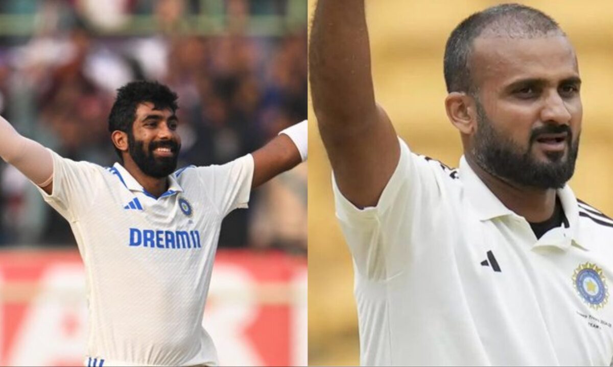 Akash Deep and Jasprit Bumrah.